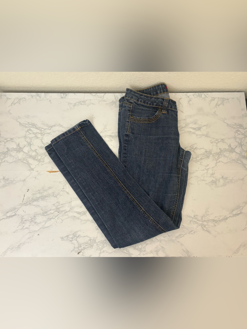 Twentyone Dark Blue Women’s Jeans Juniors Size 1/28 Denim Straight Leg